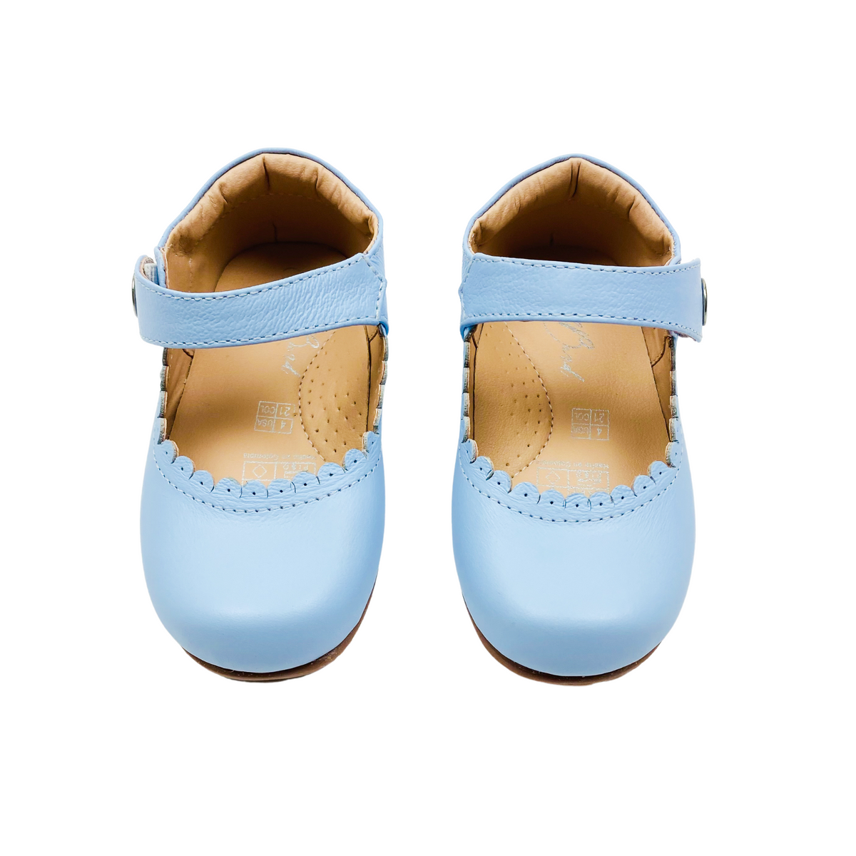 Baby blue online girls shoes